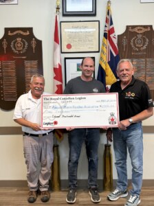Donation of $1000 to the Angus Minor Baseball Association